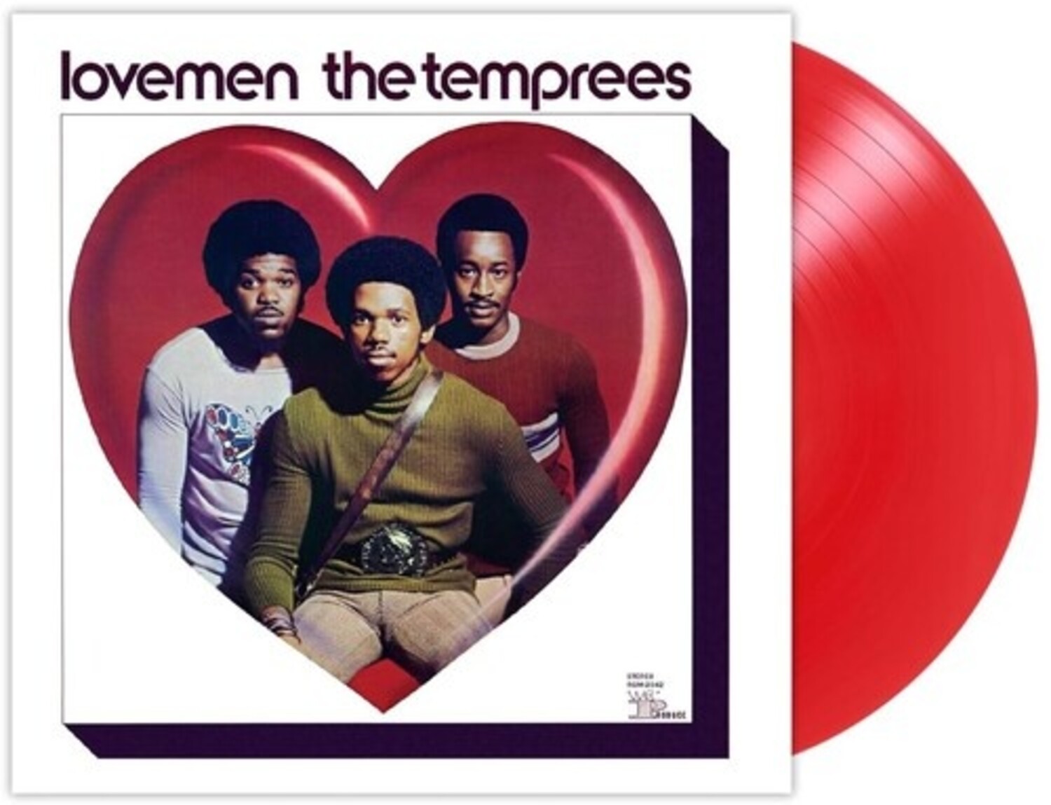 Temprees, The - Lovemen LP (red vinyl) - Wax Trax Records