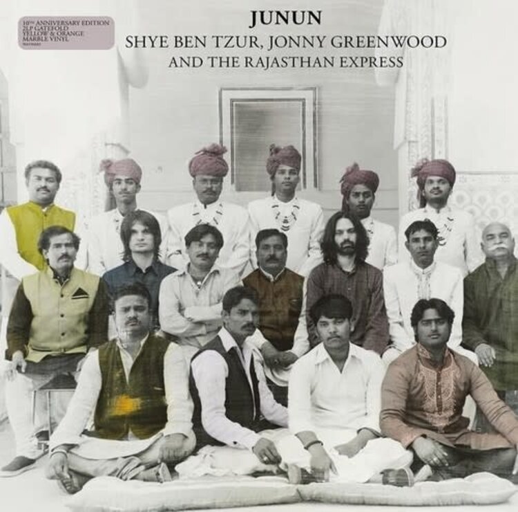 World Circuit Tzur, Shye Ben/ Greenwood, Jonny - Junun LP (yellow, red marble, 10th anniv.)