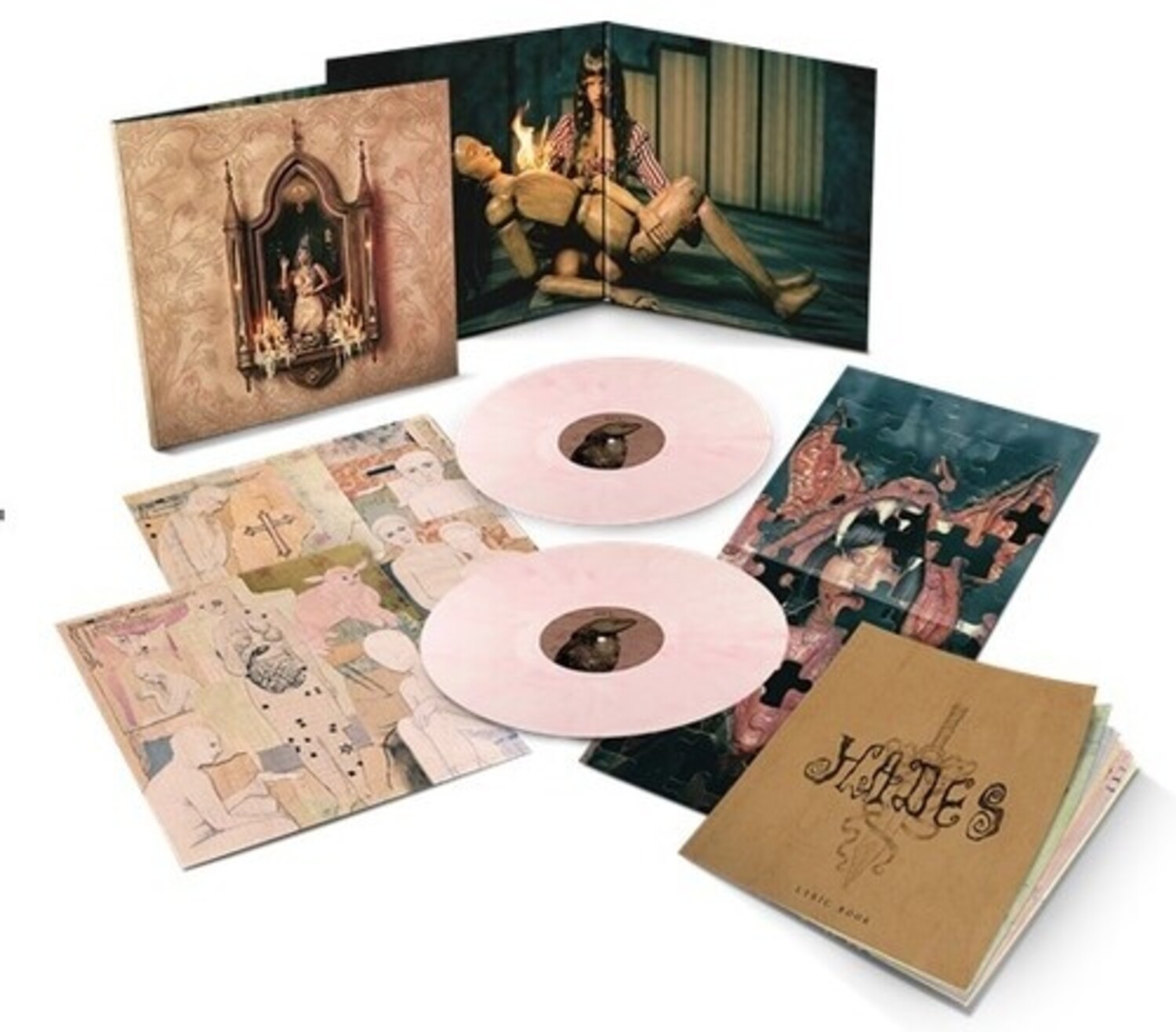 Martinez, Melanie - Hades 2LP (victorian blush vinyl) - Wax Trax