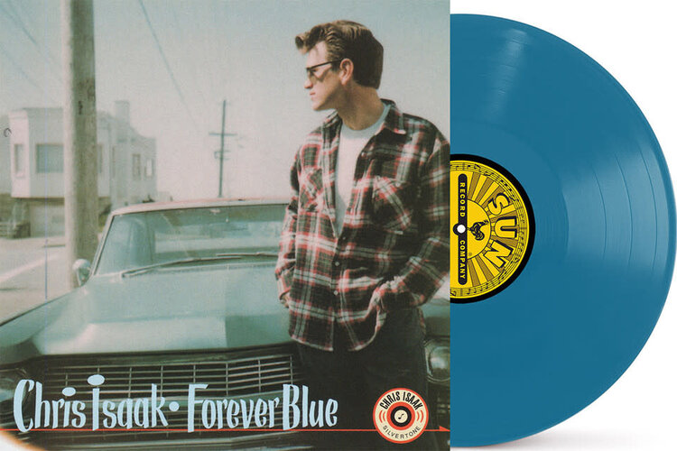 Sun Records Isaak, Chris - Forever Blue LP (blue vinyl)