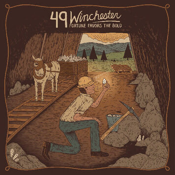 49 Winchester - Fortune Favors the Bold LP (yellow/green splatter vinyl)