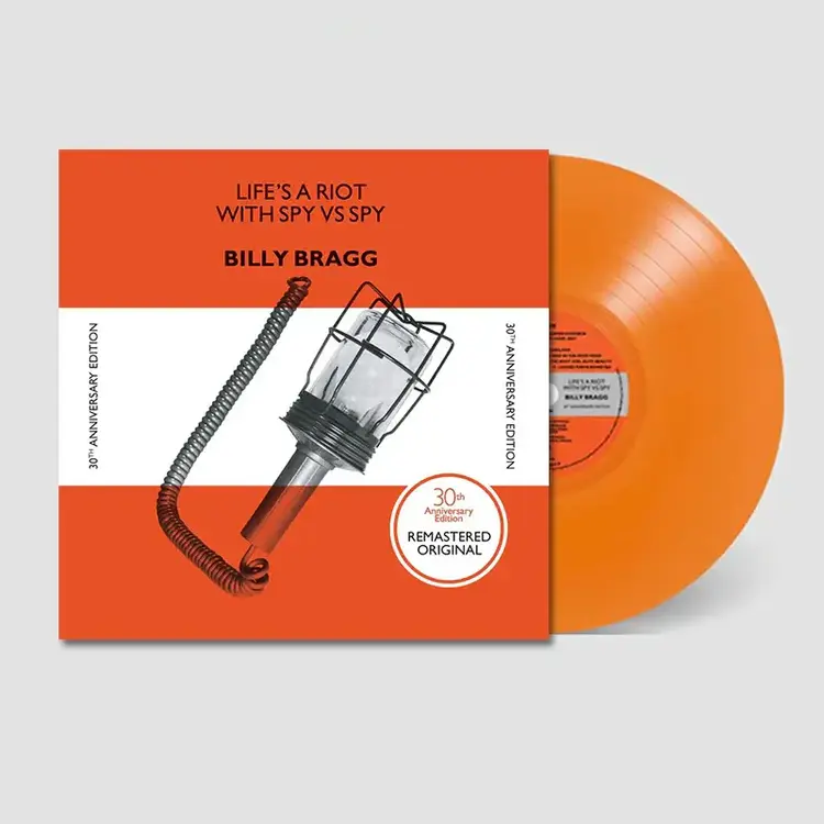 Cooking Vinyl Ltd Bragg, Billy - Life's a Riot With Spy Vs. Spy LP (orange vinyl)(RSD)