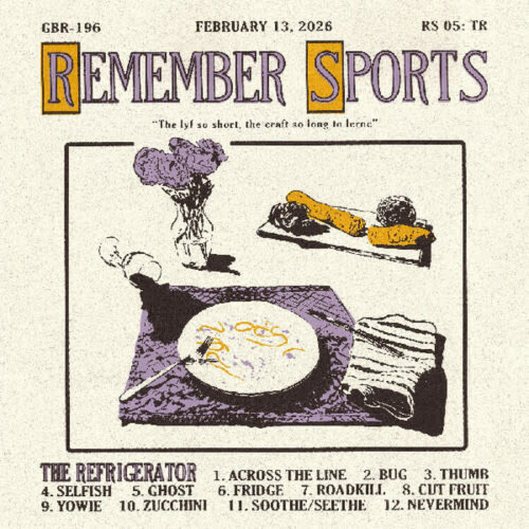 Remember Sports - The Refrigerator (Indie Exclusive, Bone Opaque Vinyl) LP