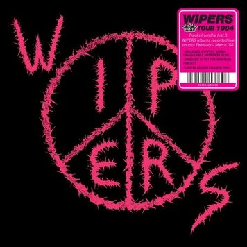 Wipers - (self-titled, aka Wipers Tour 84) LP (color vinyl)
