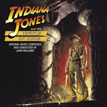Walt Disney Records Indiana Jones and the Temple of Doom Soundtrack (1984) LP (Williams, John)