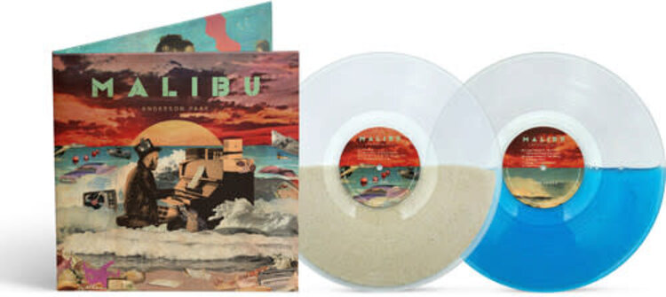 Obe / Apeshit Inc Paak, Anderson - Malibu 2LP (water & sand vinyl)