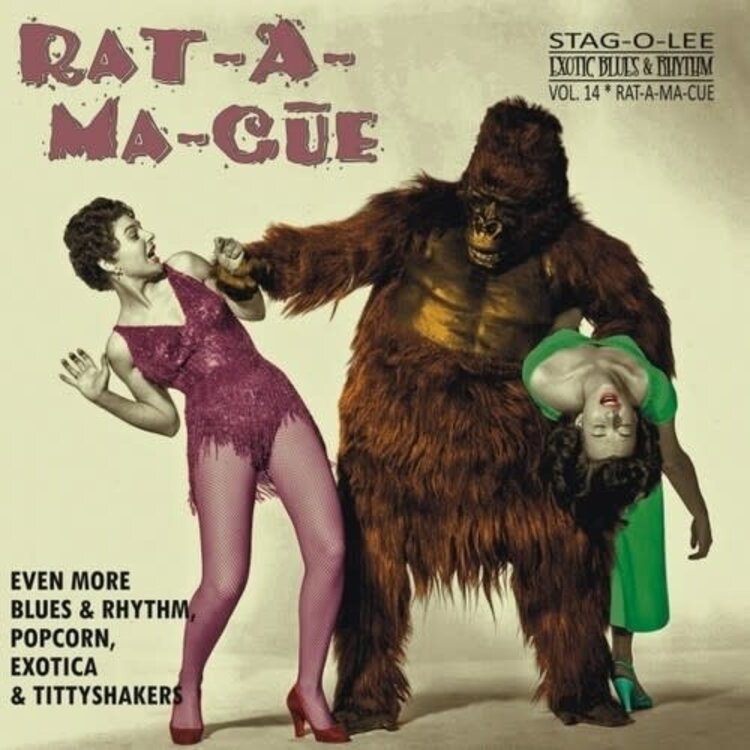 Various - Exotic Blues & Rhythm 14: Rat-A-Ma-Cue 10"