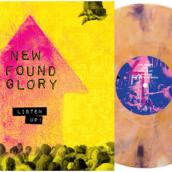 Pure Noise New Found Glory - Listen Up LP (orange and purple colored vinyl)