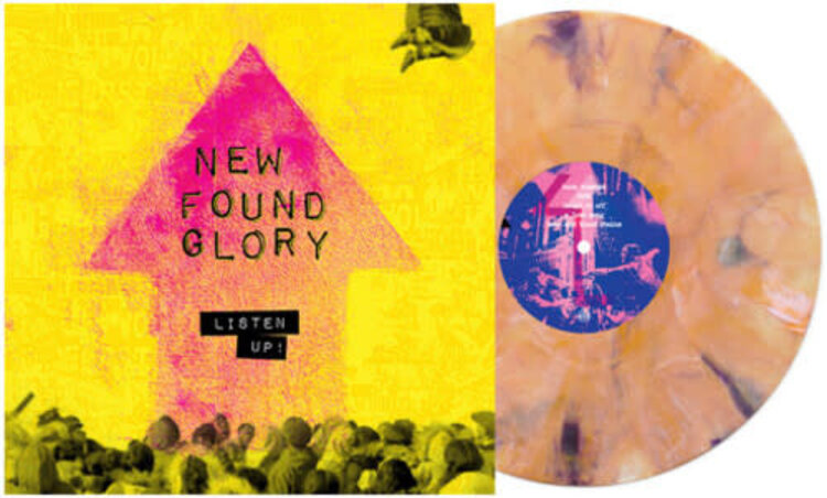 Pure Noise New Found Glory - Listen Up LP (orange/purple vinyl)