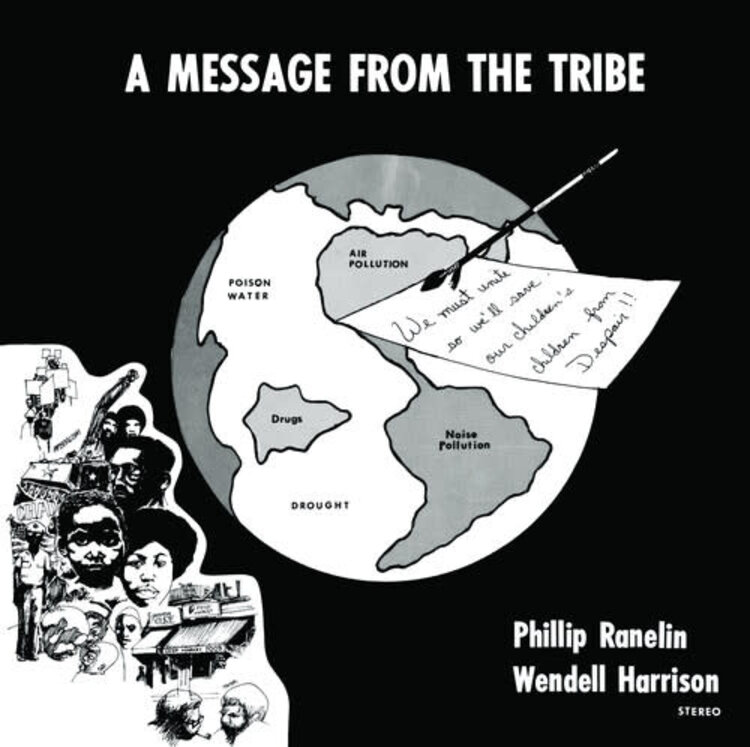 Ranelin, Phil & Harrison, Wendell - A Message from the Tribe LP