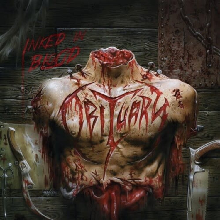Relapse Obituary - Inked in Blood 2LP (blood vinyl)