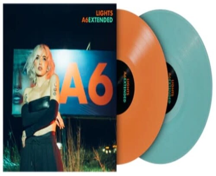 Lights - A6extended 2LP (orange & green vinyl)