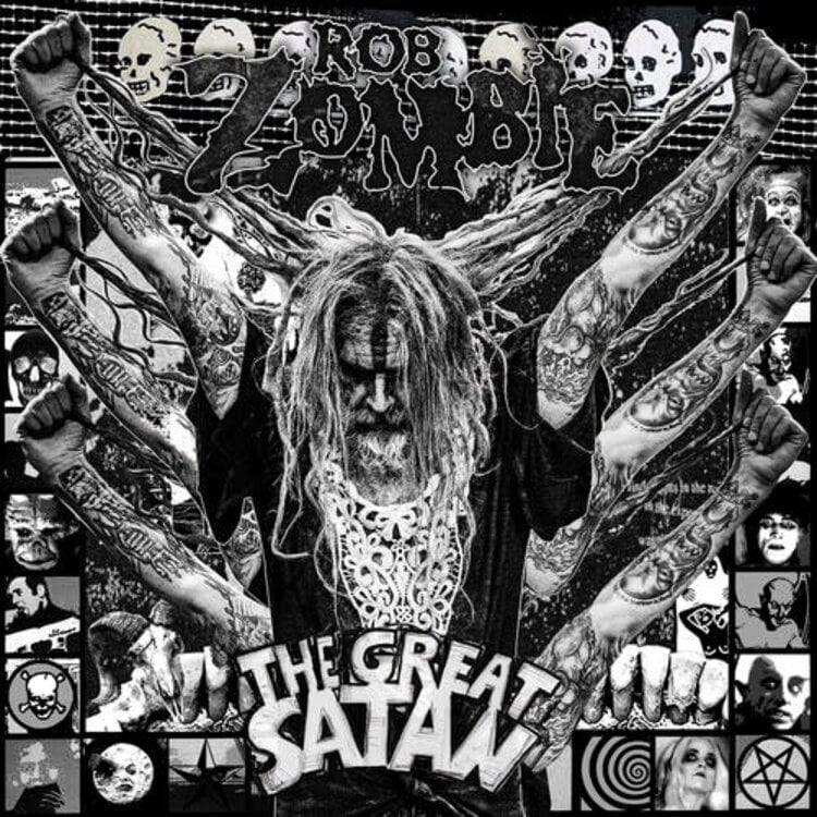 Nuclear Blast Rob Zombie - The Great Satan LP (ghostly vinyl)