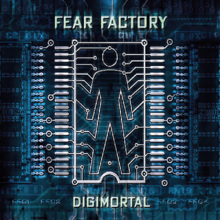 Real Gone Music Fear Factory - Digimortal 2LP (RSD '26 Ltd. black/blue vinyl)