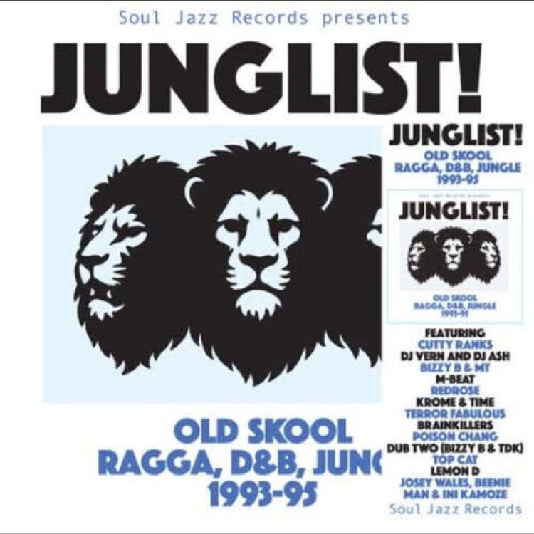 Soul Jazz Records Various Artists - Junglist! Old Skool Ragga, D&B, Jungle LP (Soul Jazz)