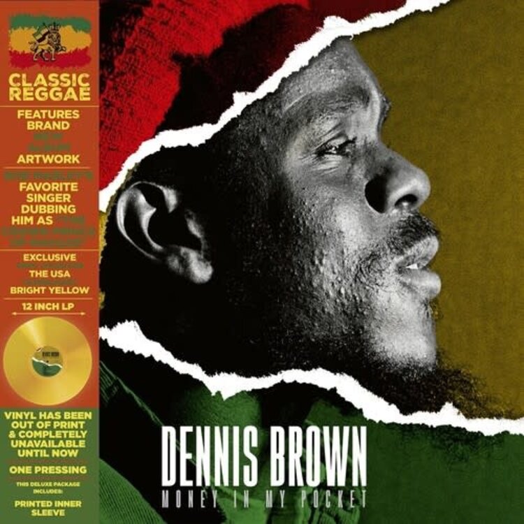 Culture Factory Brown, Dennis - Money in My Pocket LP (yellow vinyl)