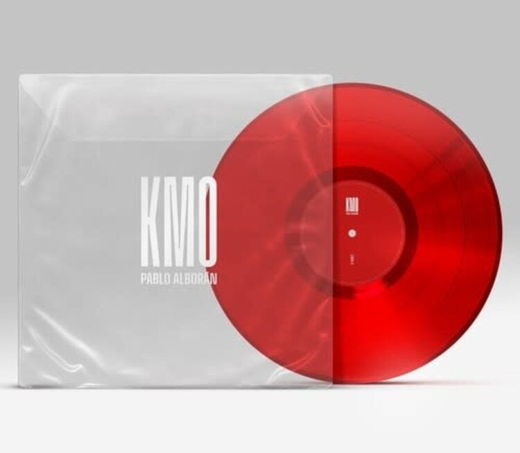 Warner Records Alboran, Pablo - KMO LP (red vinyl, clear mylar cover)