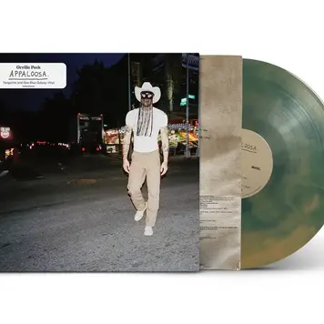 Warner Peck, Orville - Appaloosa LP (tangerine and sea blue galaxy vinyl)