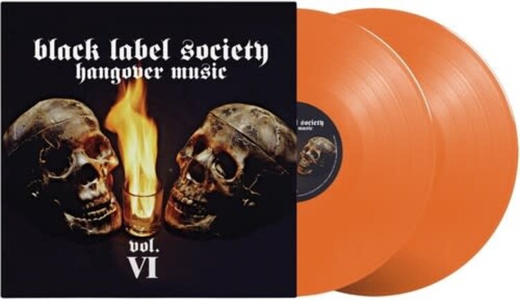 MNRK Heavy Black Label Society - Hangover Music Vol. Vi LP (orange vinyl)