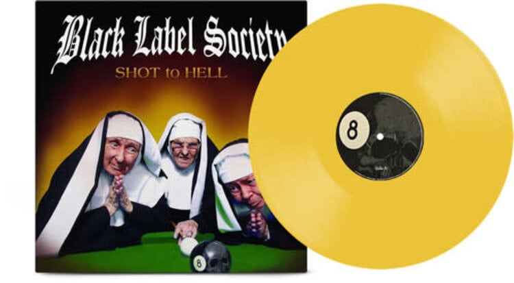 MNRK Heavy Black Label Society - Shot to Hell LP (yellow vinyl)