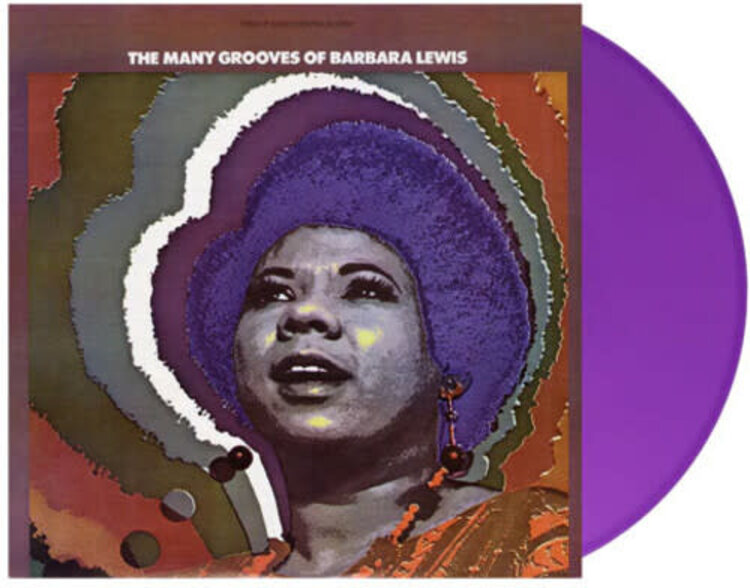 Lewis, Barbara - The Many Grooves of Barbara Lewis LP (all-analog, purple pet plastic vinyl)
