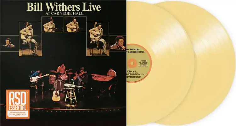 Legacy Withers, Bill - At Carnegie Hall LP (RSD Essential yellow vinyl)