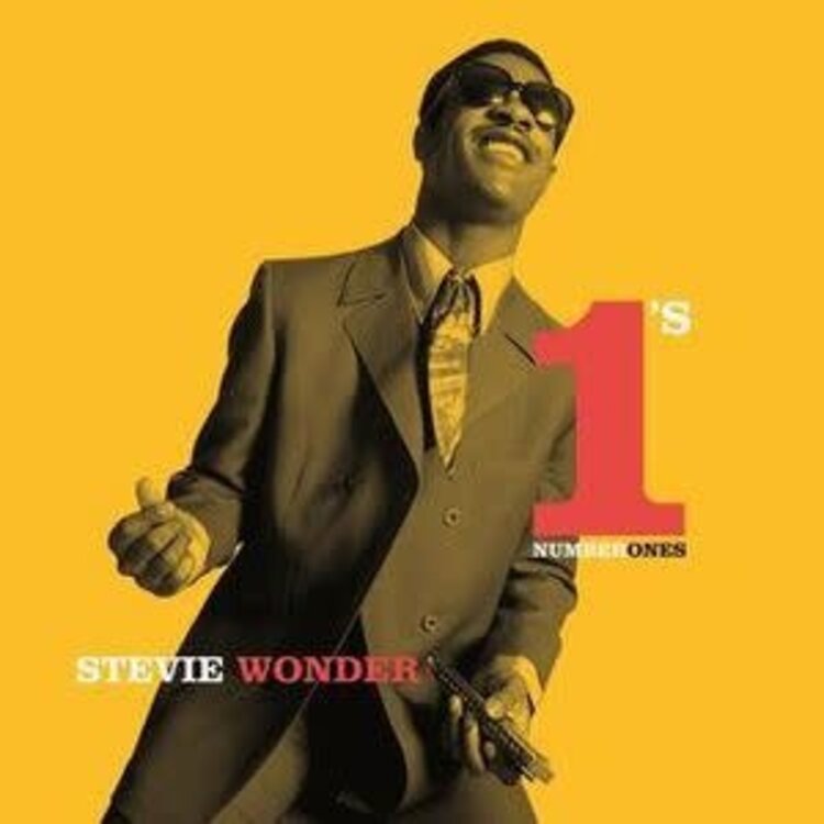 Motown Wonder, Stevie - Number 1's LP (red vinyl)