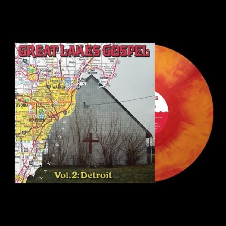 Various - Great Lakes Gospel: Detroit LP (fire vinyl)