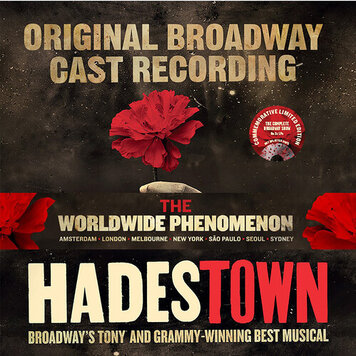 Hadestown LP (splatter vinyl original Broadway cast recording)