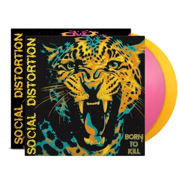 Epitaph Social Distortion - Born to Kill LP (pink & yellow vinyl)
