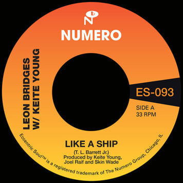 Numero Group Bridges, Leon & Pastor T.L. Barrett - Like a Ship 7" (blue vinyl)