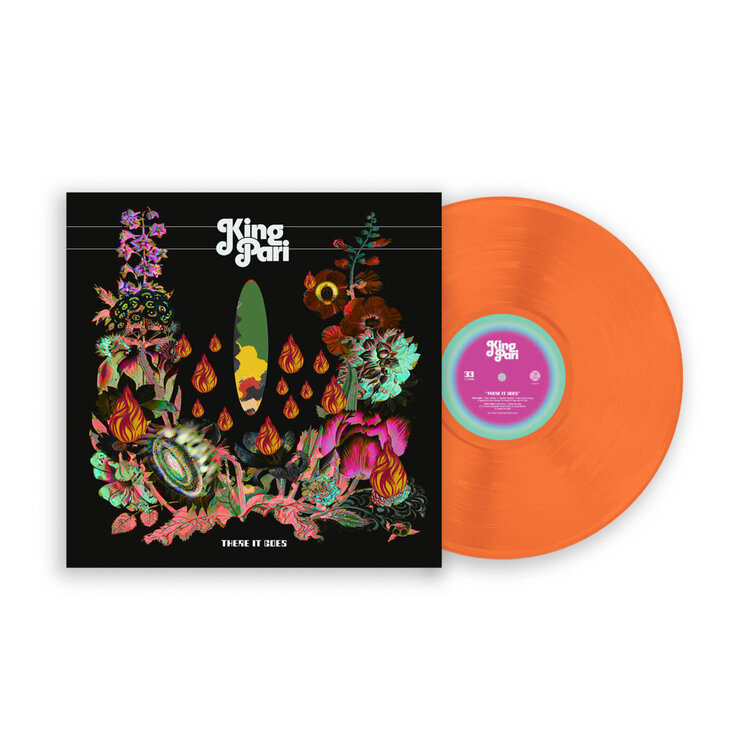 King Pari - There It Goes LP (tangerine vinyl)
