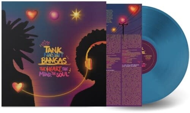 Tank And The Bangas - The Heart, The Mind, The Soul LP (blue color vinyl)