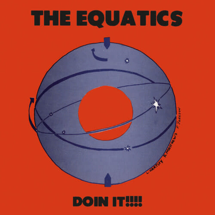 Equatics, The - Doin' It!!!! (blue vinyl)