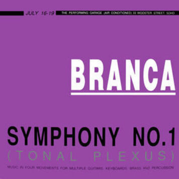 ROIR Glenn Branca - Symphony No. 1 (Tonal Plexus) 2LP