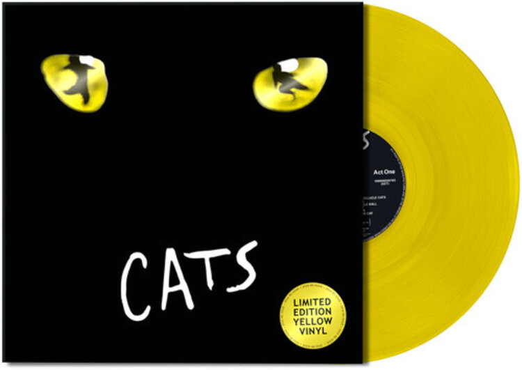 Cats (original cast recording - Andrew Lloyd Weber)  2LP (yellow vinyl)