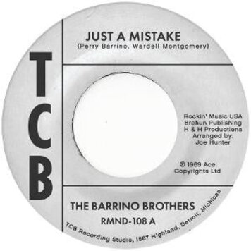 Barrino Brothers - Just a Mistake 7"