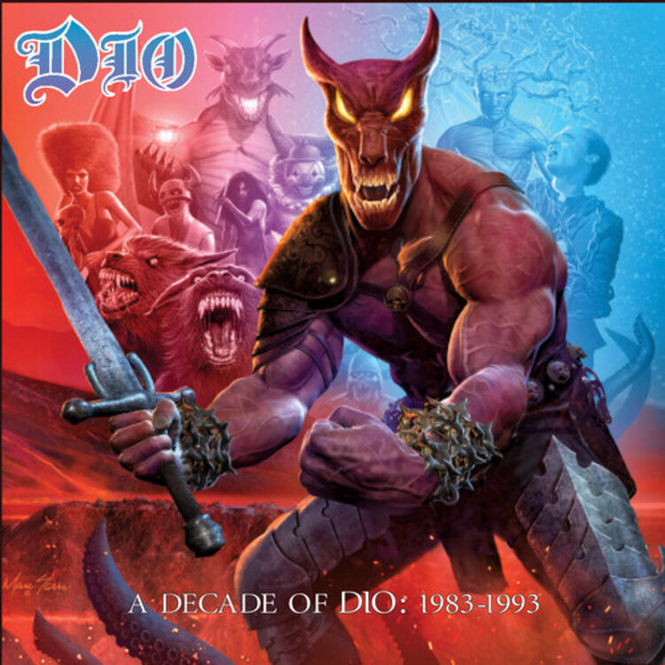 Rhino Dio - A Decade of Dio - 1983-1993 6LP Box (color vinyl)