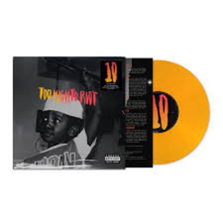 J. Cole/DreamVille Bas - Too High to Riot LP (10-year anniv. sunset glass vinyl)
