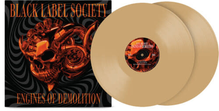 MNRK Heavy Black Label Society - Engines of Demolition 2LP (orange custard vinyl)