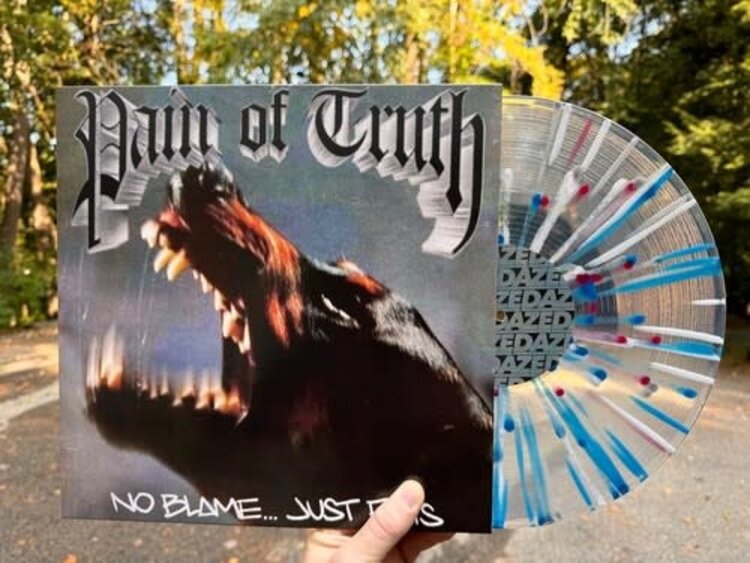 Daze Pain of Truth - No Blame Just Facts EP (red/blue/clear splatter vinyl)