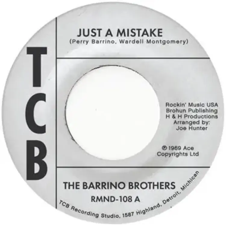 Barrino Brothers - Just a Mistake 7"
