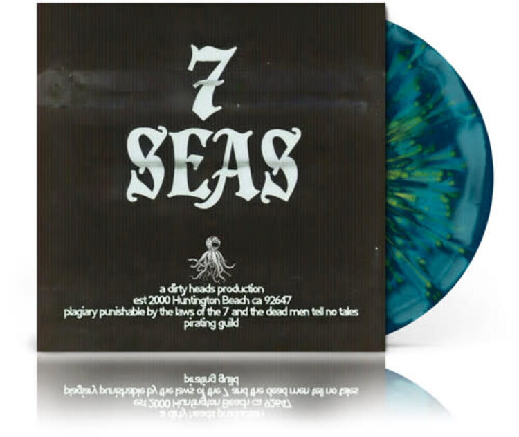 Pre-Order - Dirty Heads - 7 Seas LP (blue/green vinyl)