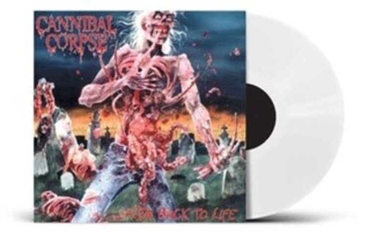 Metal Blade Import Cannibal Corpse - Eaten Back to Life LP (white vinyl)