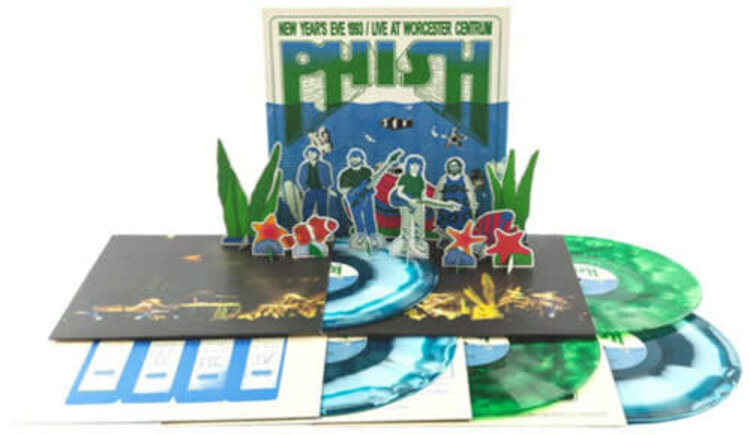 JEMP Phish - New Year's Eve 1993, Live at Worcester Centrum 5LP (180g color vinyl box set)