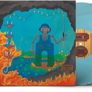 ATO Records King Gizzard & The Lizard Wizard - Fishing for Fishes LP (oil spill vinyl)