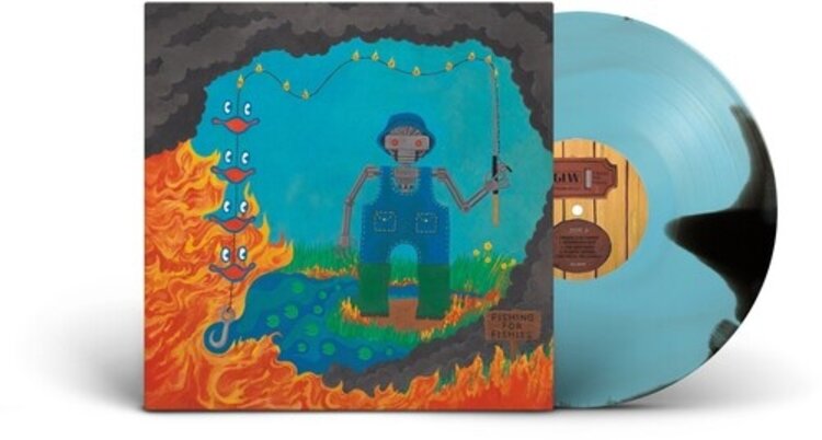 ATO Records King Gizzard & The Lizard Wizard - Fishing for Fishes LP (oil spill vinyl)