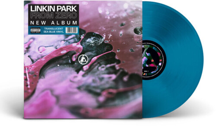 Warner Records Linkin Park - From Zero LP (translucent sea blue vinyl)