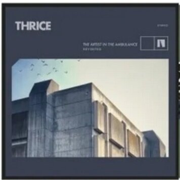 Thrice - The Artist in the Ambulance LP (cream color vinyl)