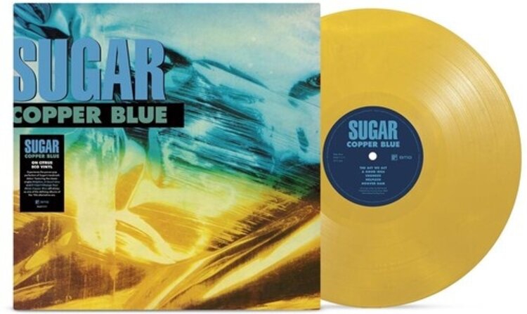 Sugar - Copper Blue LP (citrus vinyl)